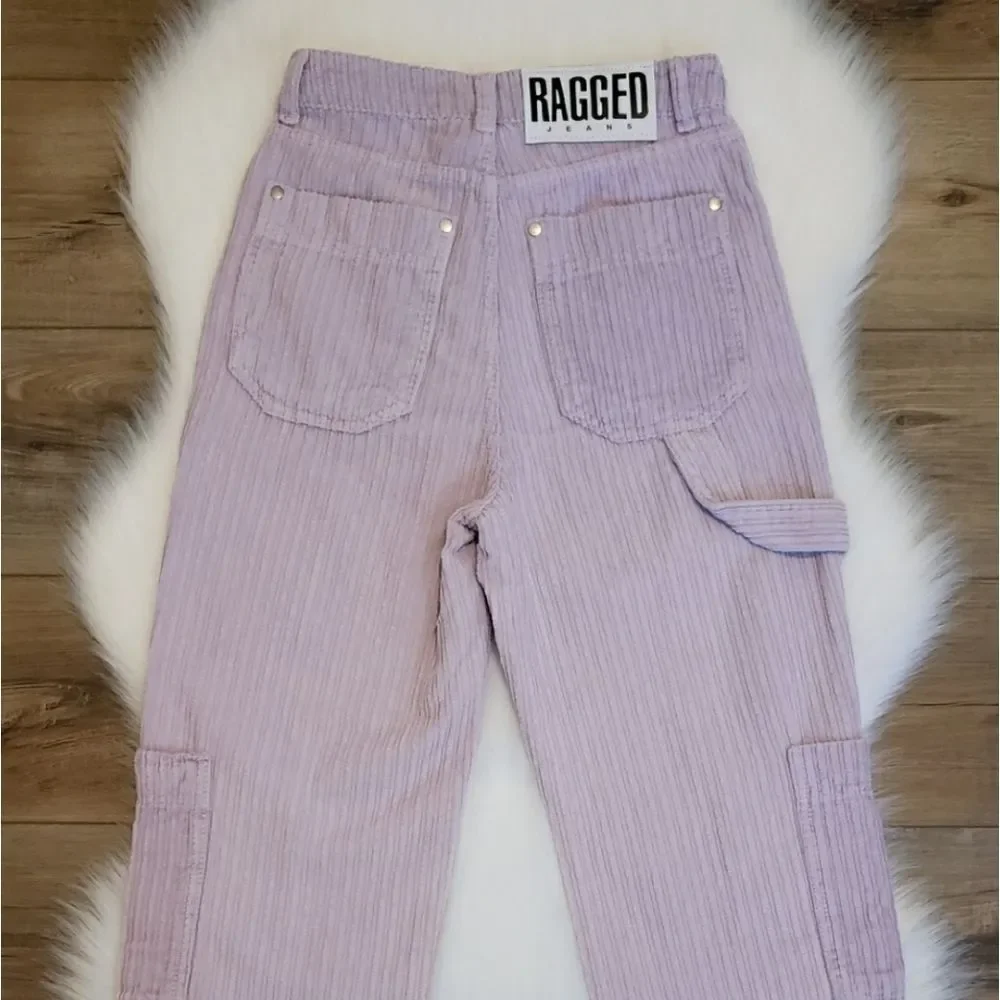 The Ragged Priest Unreal Combat Corduroy Jeans Size 24 NWT - Picture 9 of 13